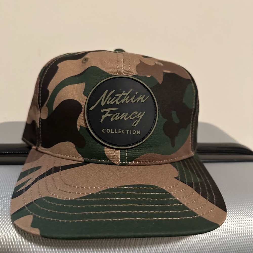 Nuthin Fancy camo hat, never worn!
